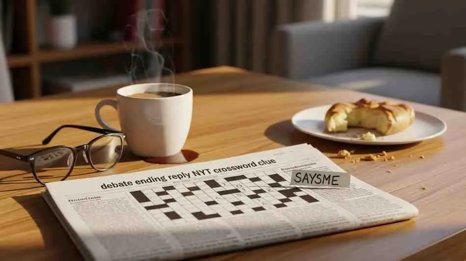 debate ending reply nyt crossword clue