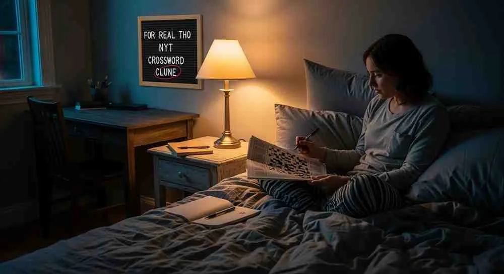 For Real Tho NYT Crossword Clue: Complete Solution Guide & Expert Tips 19 for real tho nyt crossword clue