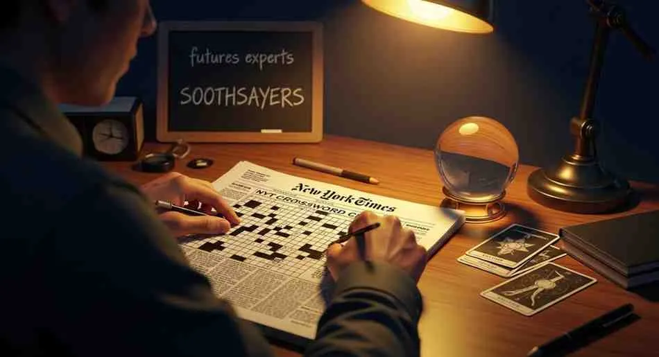 futures experts nyt crossword clue
