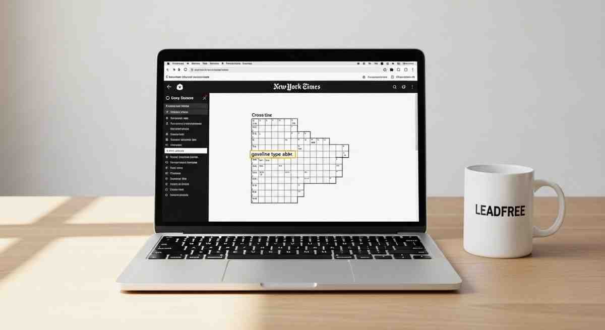 Gasoline Type Abbr NYT Crossword Clue: Complete Solver's Guide (2026) 19 gasoline type abbr nyt crossword clue