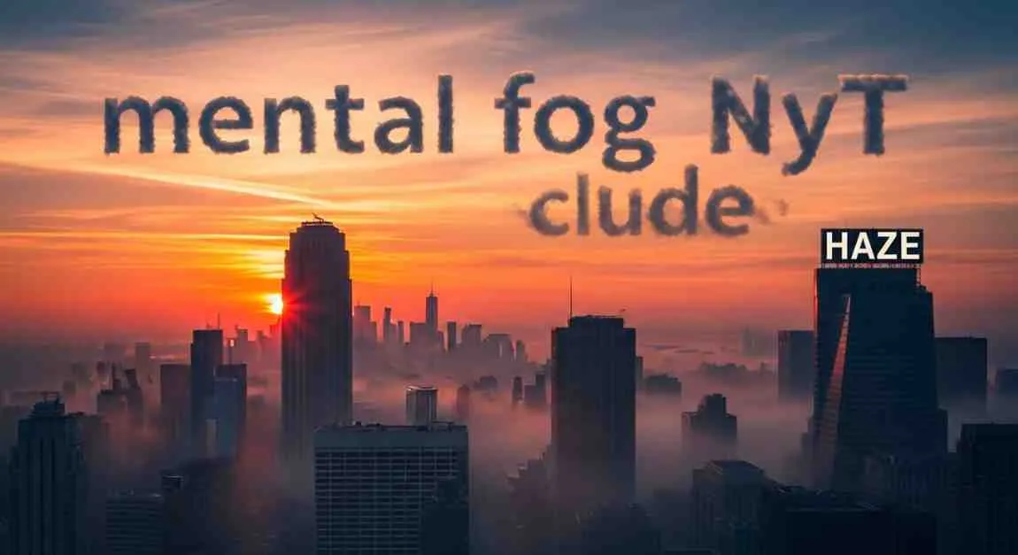 Mental Fog NYT Crossword Clue: Answer, Meaning & Solver Tips 21 mental fog nyt crossword clue