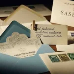 old fashioned invitation enclosure nyt crossword clue