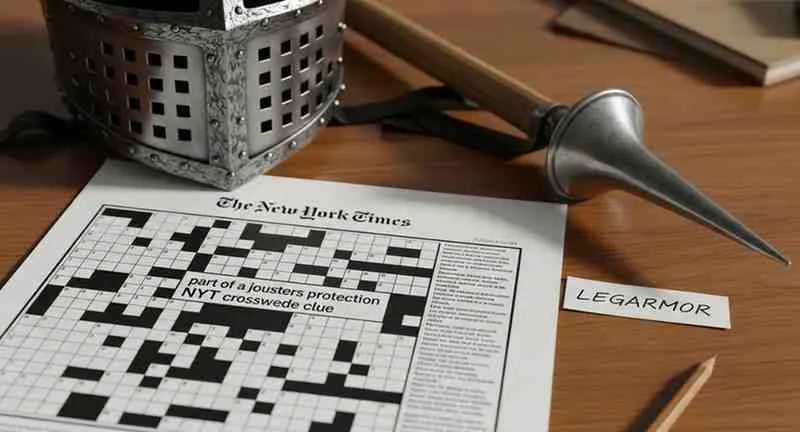 Part of a Jouster's Protection NYT Crossword Clue: Answer & Guide 22 part of a jousters protection nyt crossword clue