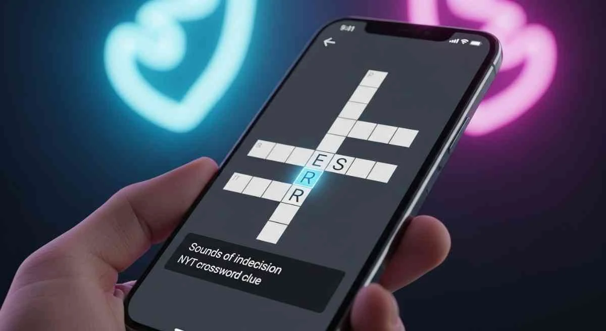 Sounds of Indecision NYT Crossword Clue: Complete Answer Guide 19 sounds of indecision nyt crossword clue