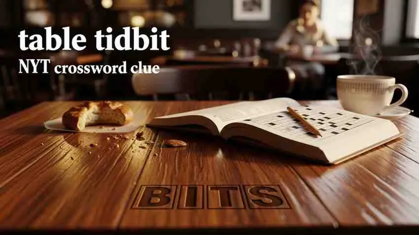 table tidbit nyt crossword clue