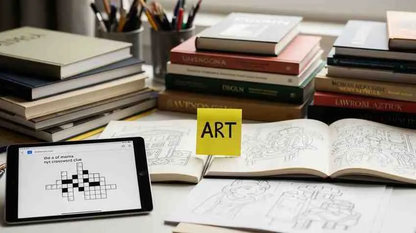 the a of moma nyt crossword clue