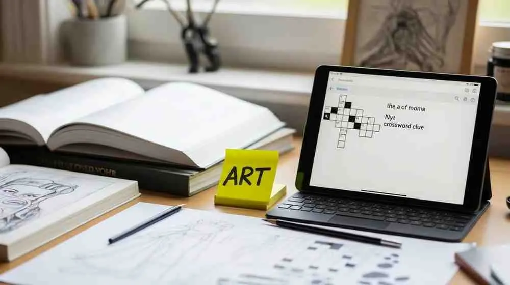 the a of moma nyt crossword clue