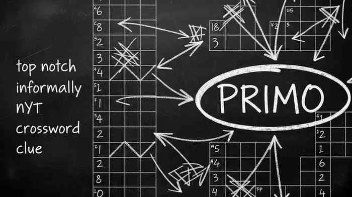top notch informally nyt crossword clue