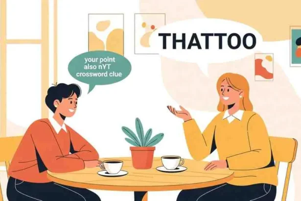 your point also nyt crossword clue