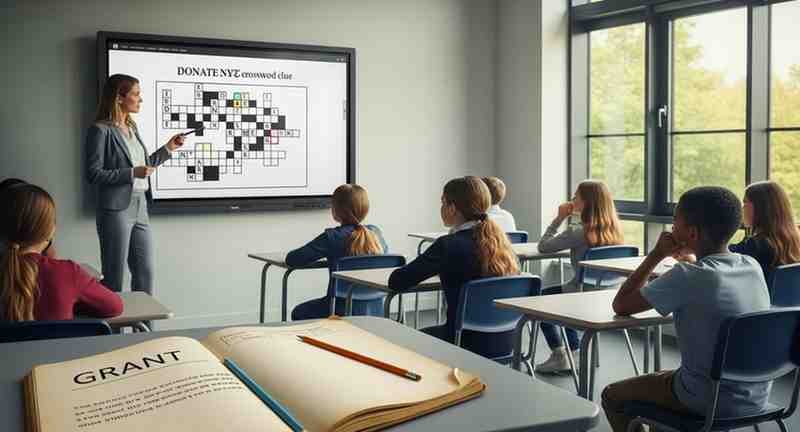 Donate NYT Crossword Clue – Answer, Meaning, Examples, and Expert Solving Guide 20 donate nyt crossword clue