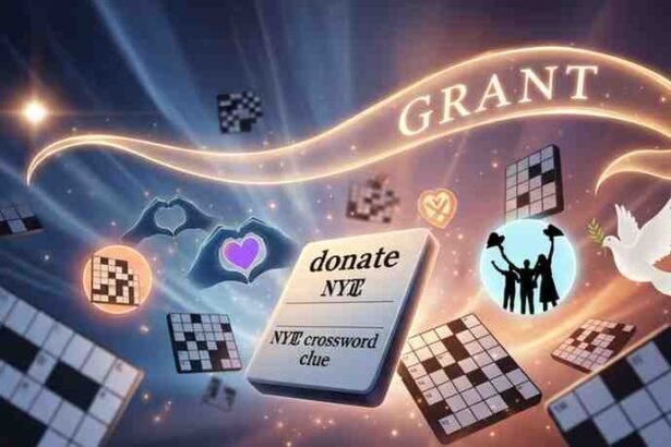 donate nyt crossword clue