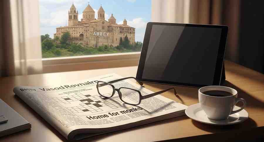 Home for Monks NYT Crossword Clue: Today’s Answer, Meaning, and Complete Solving Guide 19 home for monks nyt crossword clue