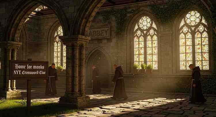 Home for Monks NYT Crossword Clue: Today’s Answer, Meaning, and Complete Solving Guide 20 home for monks nyt crossword clue