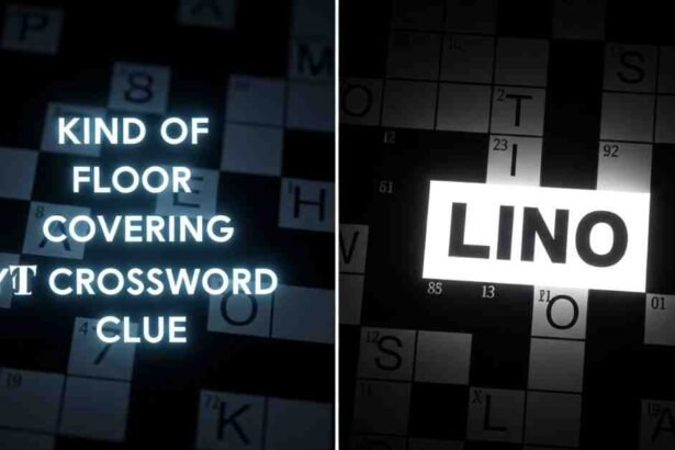 kind of floor covering nyt crossword clue