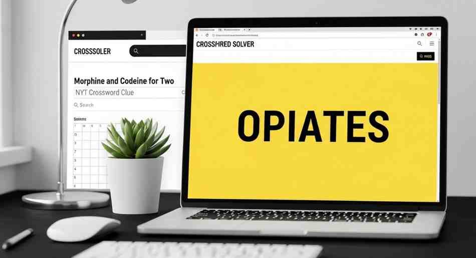 Morphine and Codeine for Two NYT Crossword Clue – Answer Explained & Complete Solver Guide 22 morphine ad codeine for two nyt crossword clue