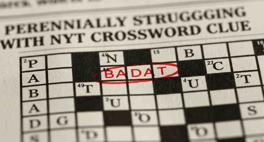 perennially struggling with nyt crossword clue