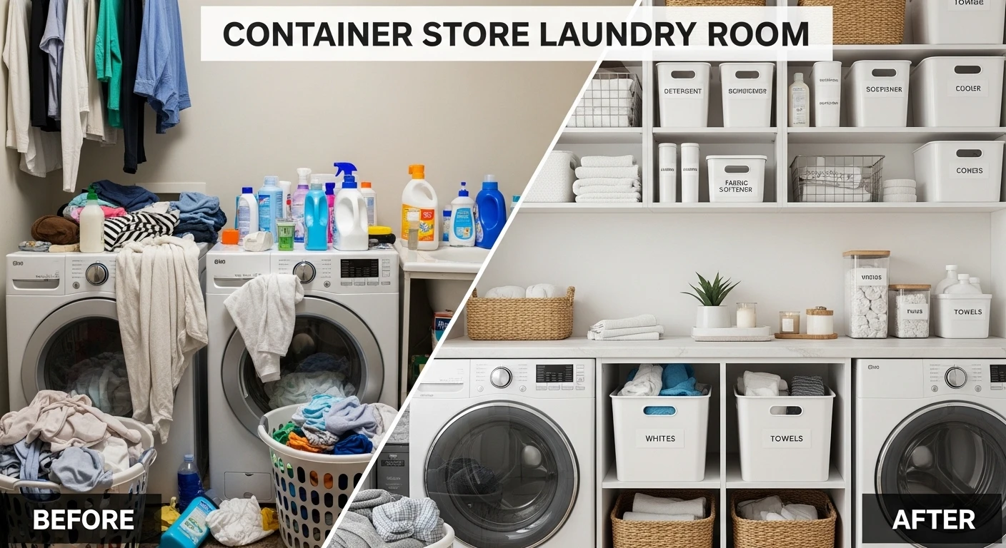 Container Store Laundry Room: The Ultimate Guide to a Perfectly Organized Space 22 container store laundry room
