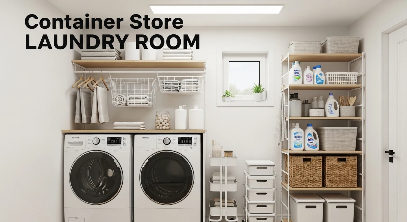 Container Store Laundry Room: The Ultimate Guide to a Perfectly Organized Space 20 container store laundry room