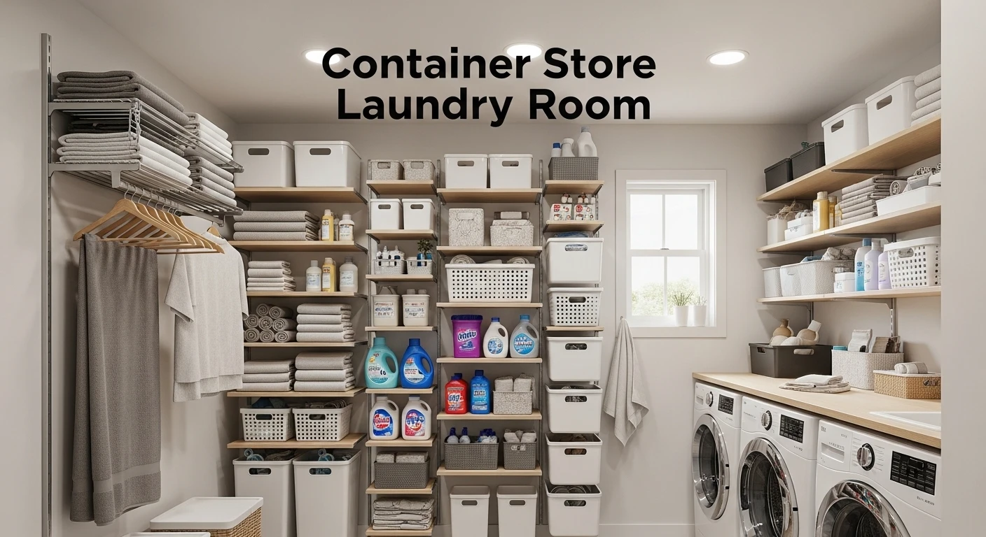 Container Store Laundry Room: The Ultimate Guide to a Perfectly Organized Space 19 container store laundry room