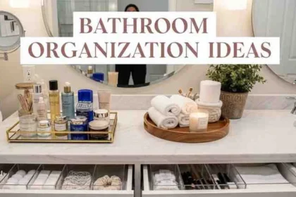 bathroom organization ideas