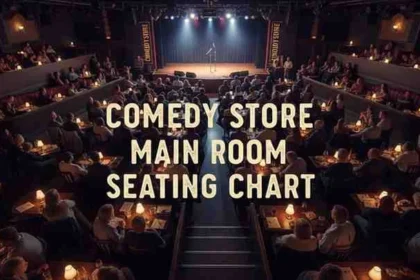 comedy store main room seating chart