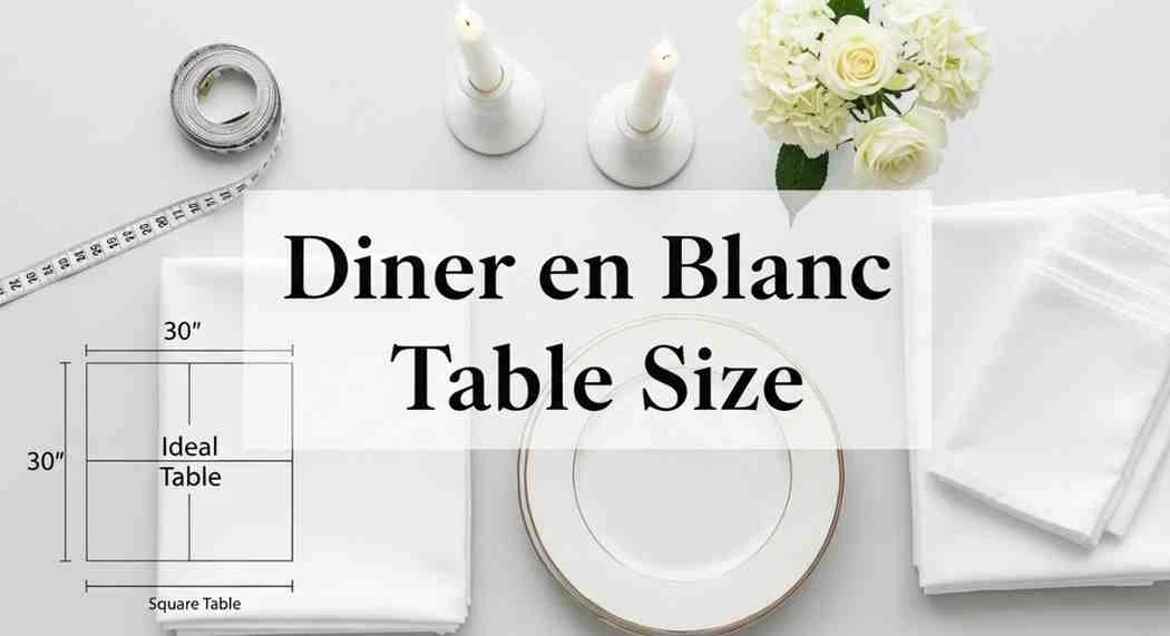 diner en blanc table size