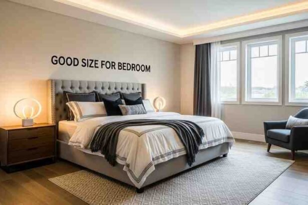 good size for bedroom
