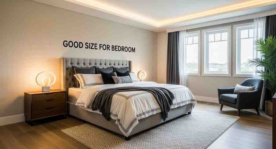 good size for bedroom