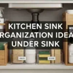 kitchen sink organization ideas under sink