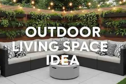 outdoor living space idea