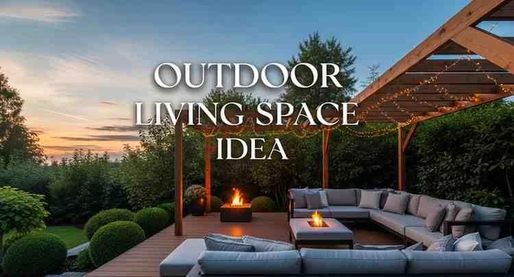outdoor living space idea