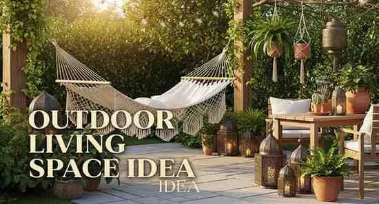 outdoor living space idea