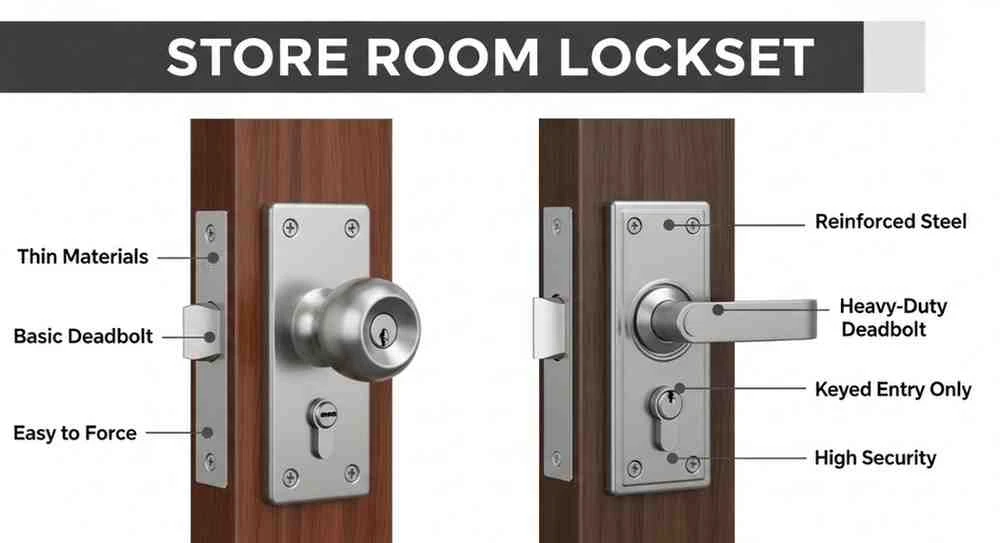 store room lockset