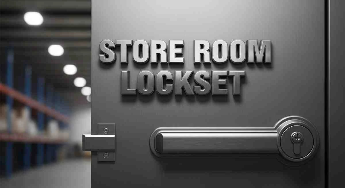 store room lockset
