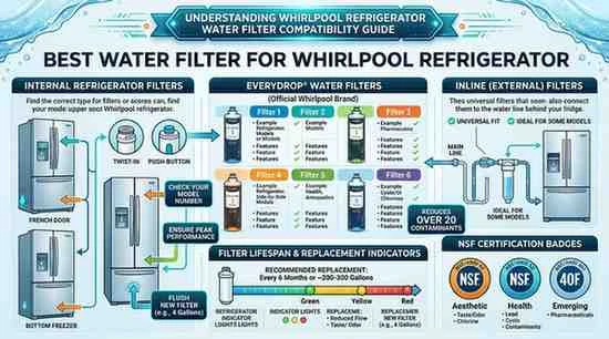 Best Water Filter for Whirlpool Refrigerator: The Complete Guide (2025) 21 best water filter for whirlpool refrigerator