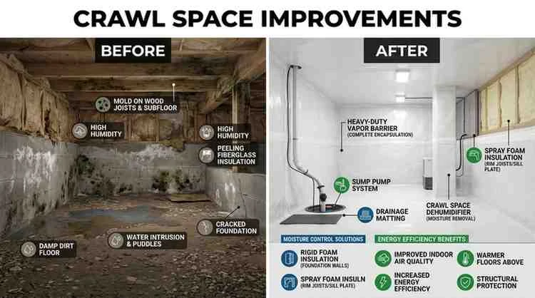 crawl space improvements
