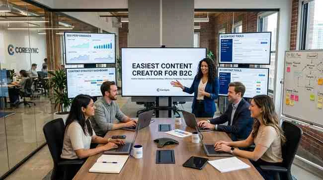 easiest content creator for b2c