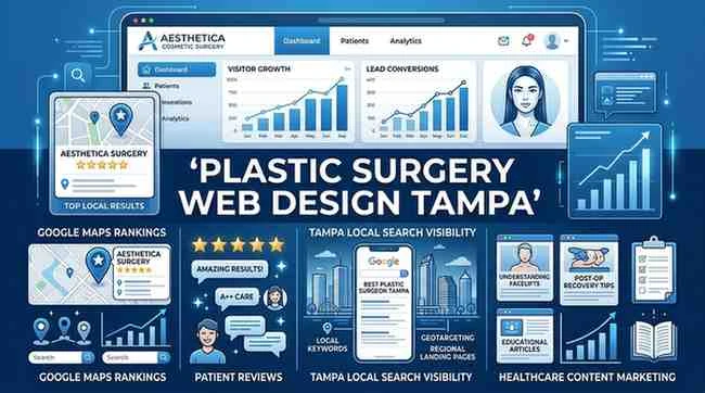 plastic surgery web design tampa