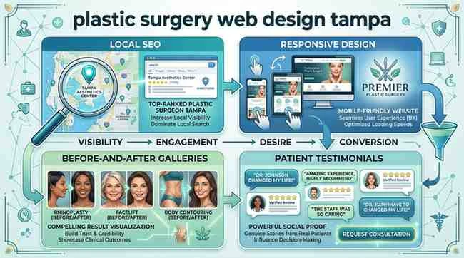 plastic surgery web design tampa