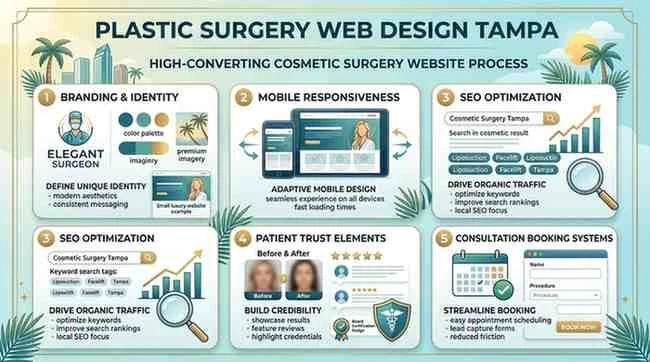 plastic surgery web design tampa