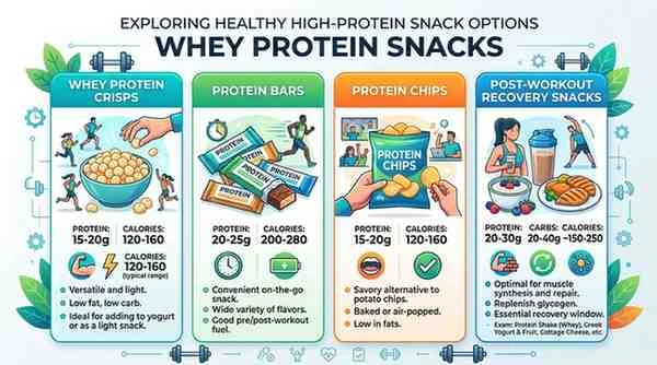 whey protein snacks