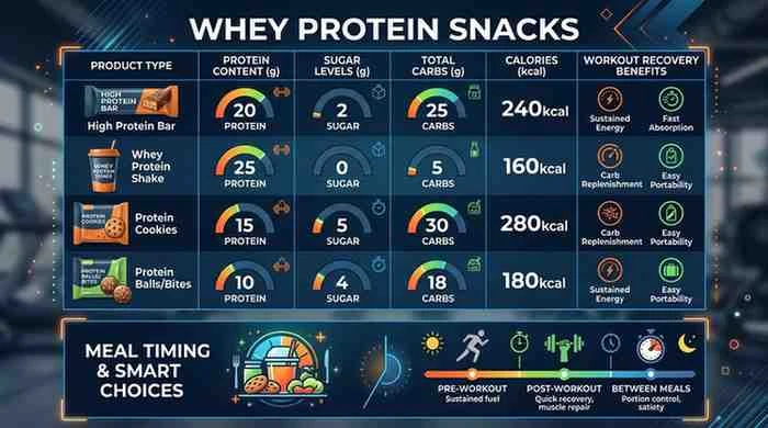 whey protein snacks