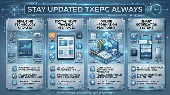 stay updated txepc always